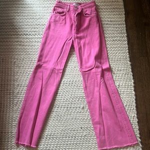 Zara High Rise Wide Jeans